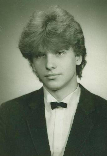 maturitní fotografie - 1985